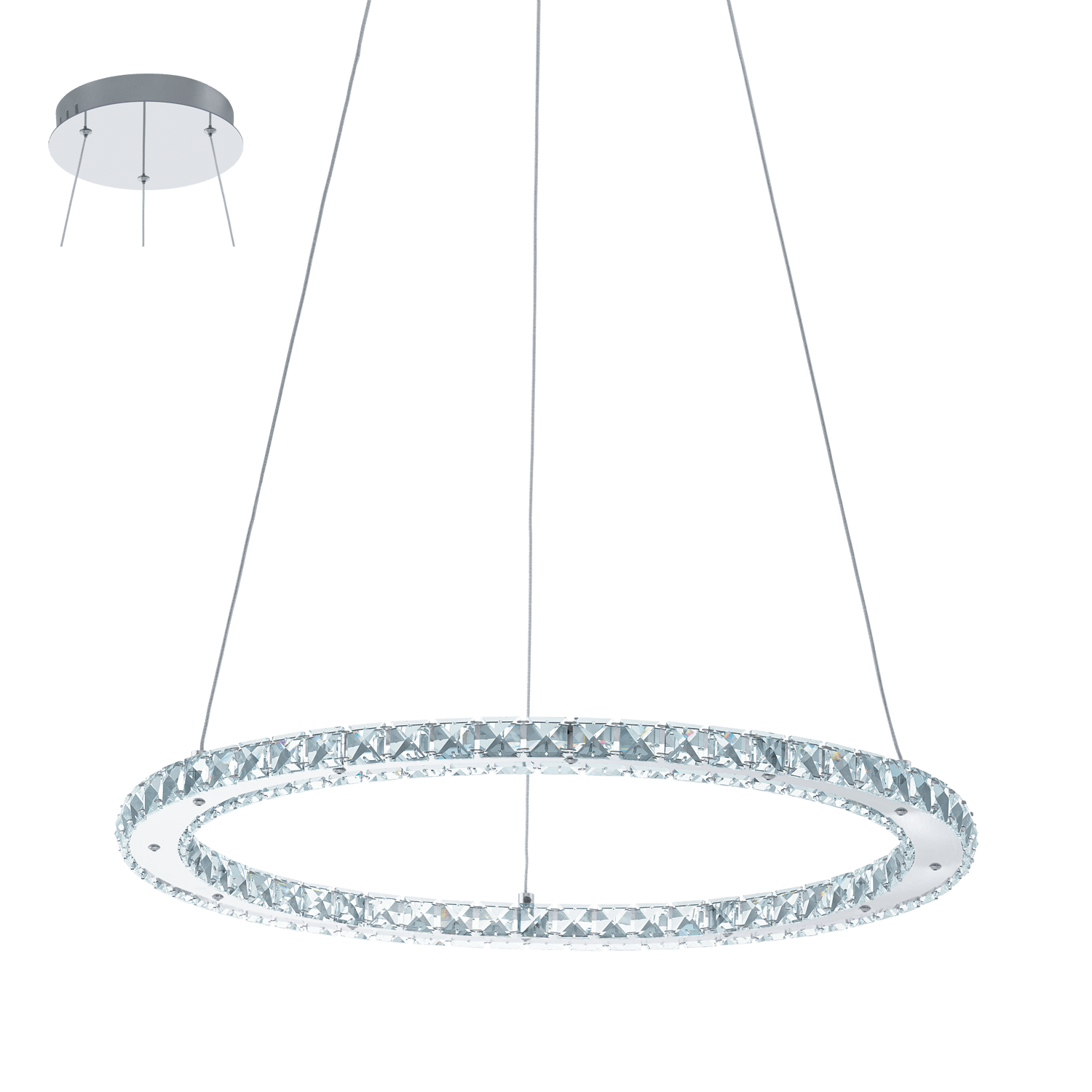 Подвесная светодиодная люстра Varrazo Eglo 31668