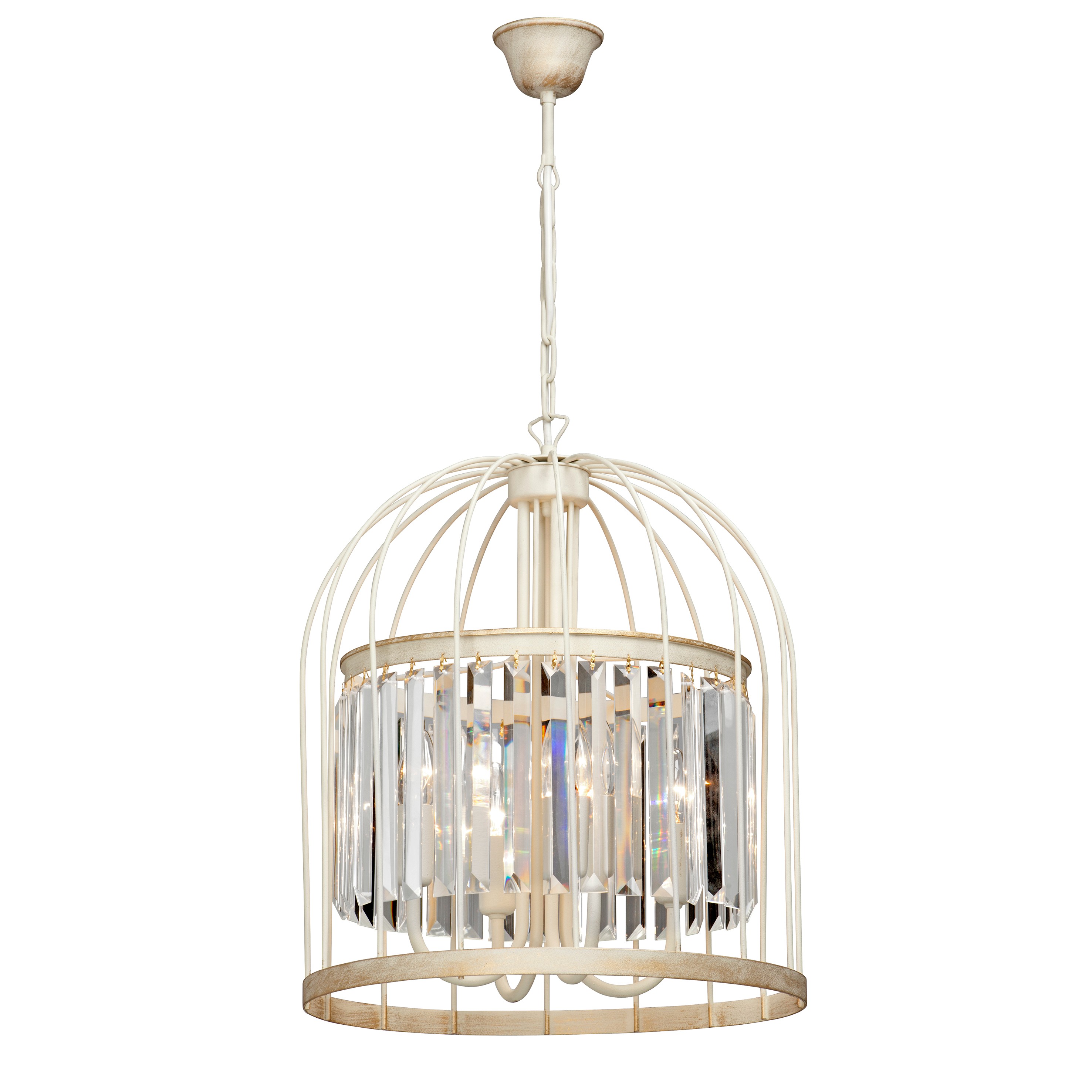 Подвесная хрустальная люстра V5098 Vitaluce Premium V5098-3/4