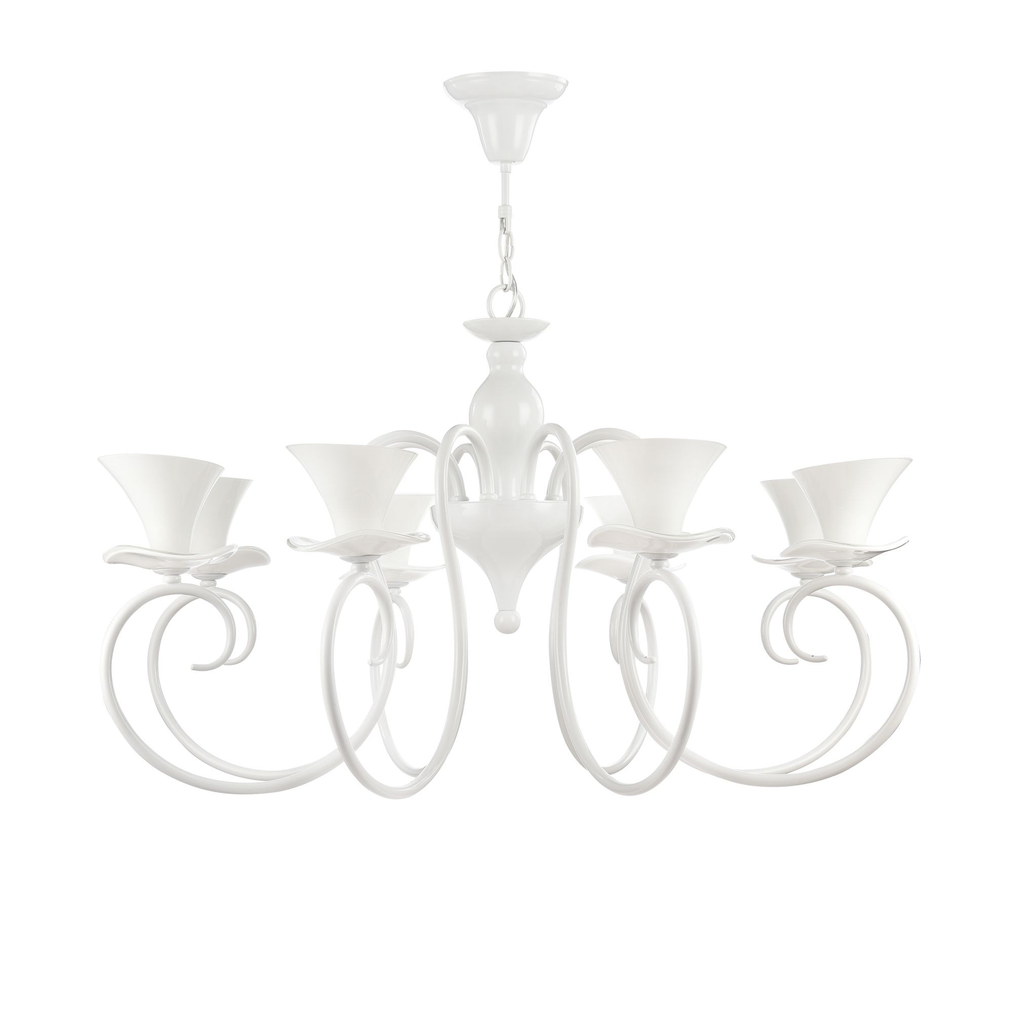 Подвесная люстра Freya Fabre FR2001-PL-08-W