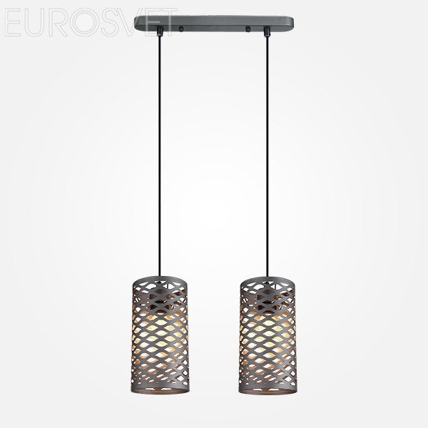 Светильник подвесной Eurosvet Стилл 50037/2 серый