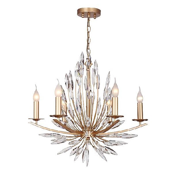 Подвесная хрустальная люстра Feerie Favourite 1933-6P