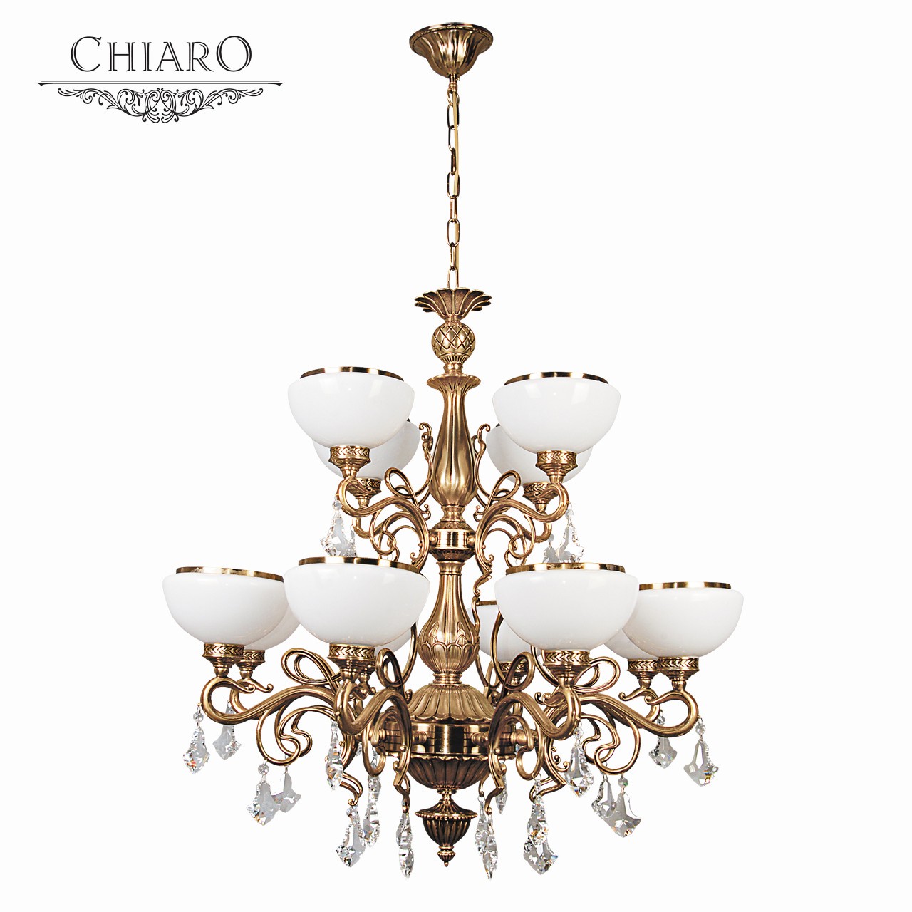 Подвесная люстра Chiaro Аманда 481010612