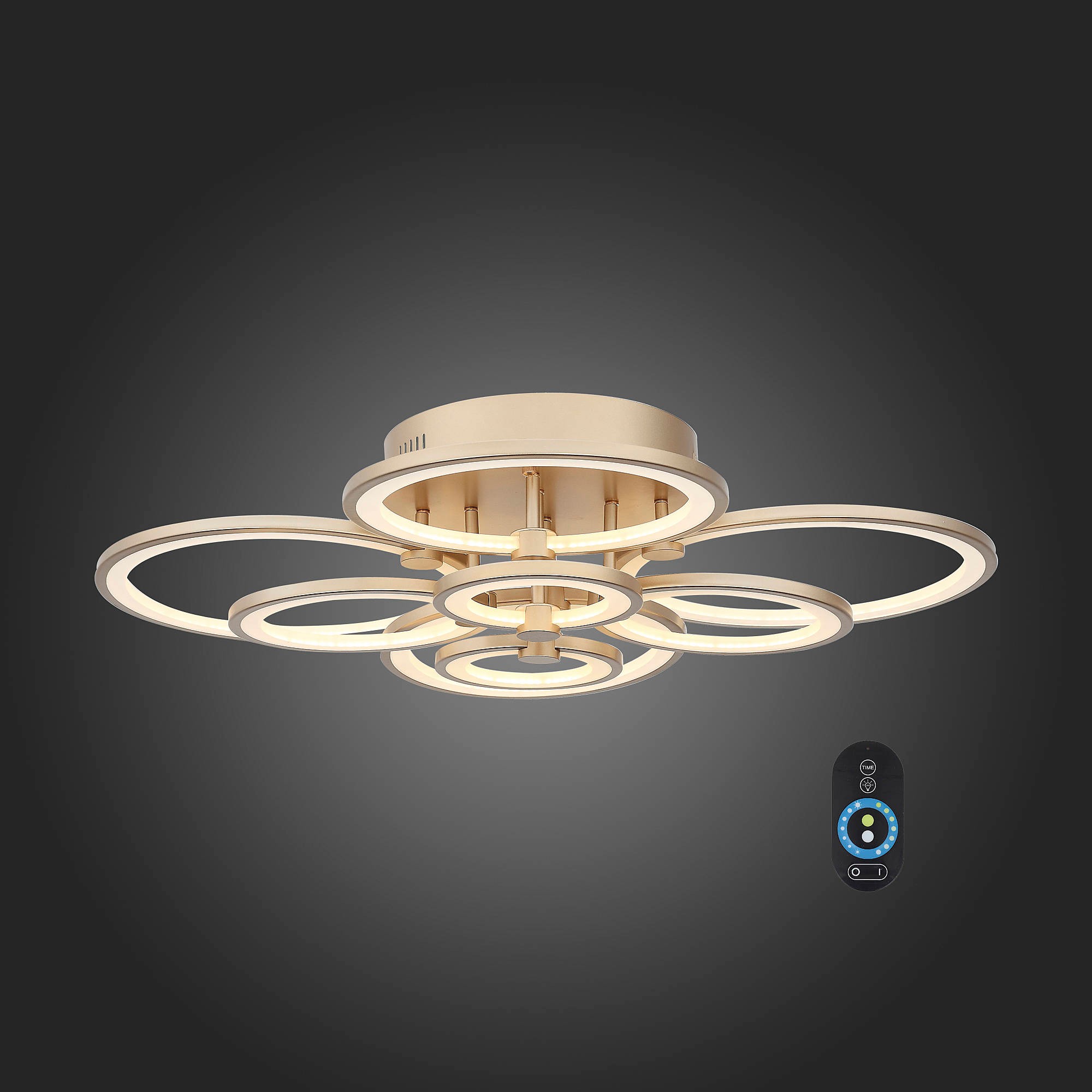 Потолочная люстра с пультом Twiddle dimmer ST Luce SL867.202.08