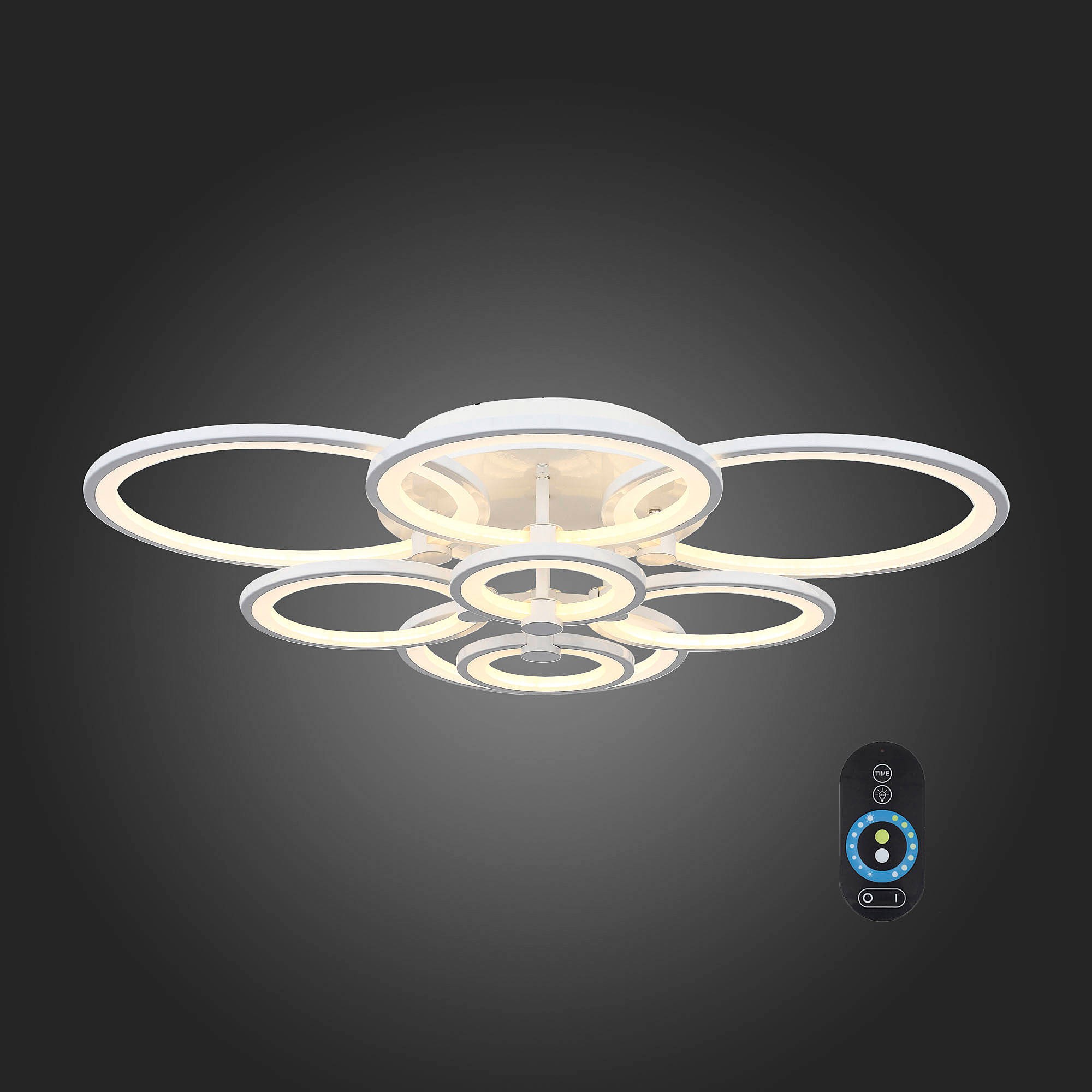 Потолочная люстра с пультом Twiddle dimmer ST Luce SL867.502.08