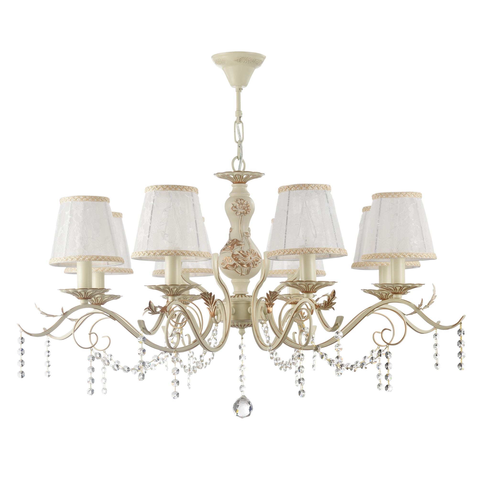 Подвесная люстра Freya Serra FR3612-PL-08-BG