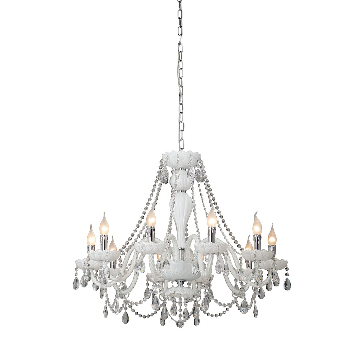 Подвесная хрустальная люстра V2362 Vitaluce Premium V2362/10