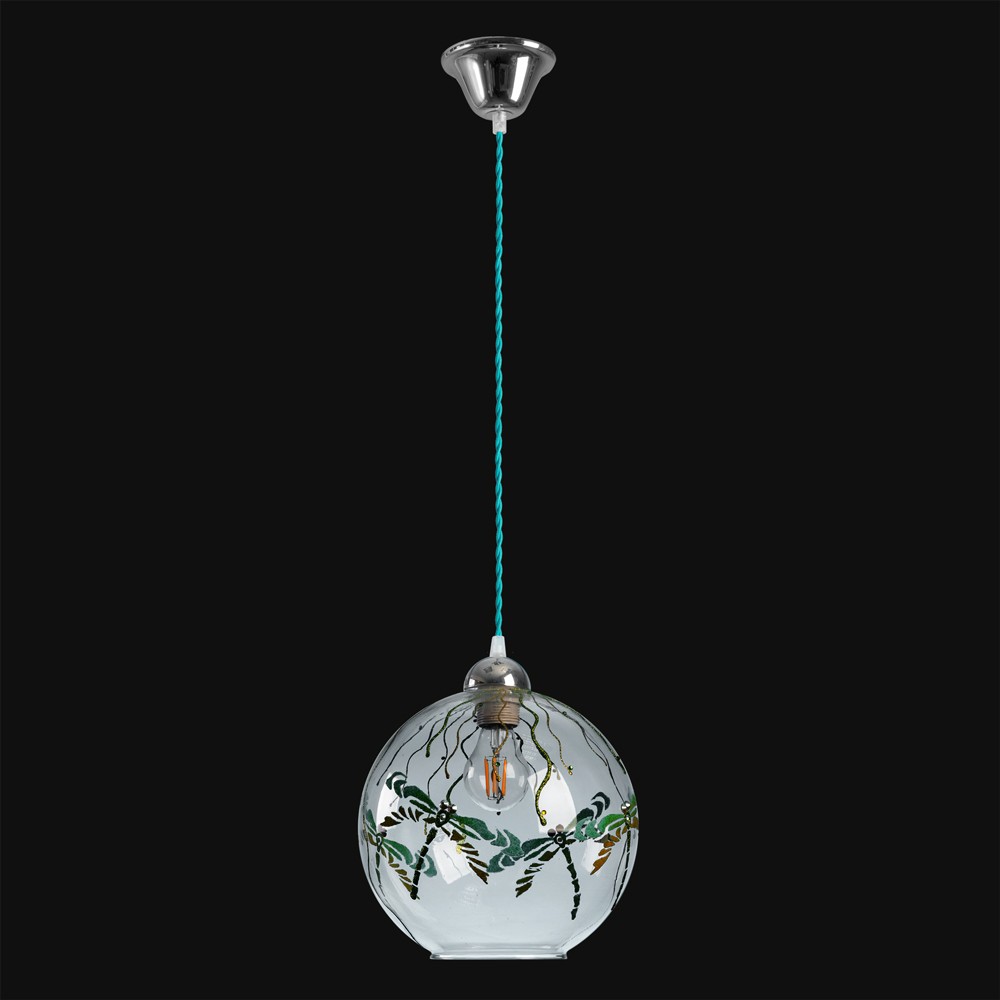 Светильник подвесной Максисвет 2-5621-1-CR E14