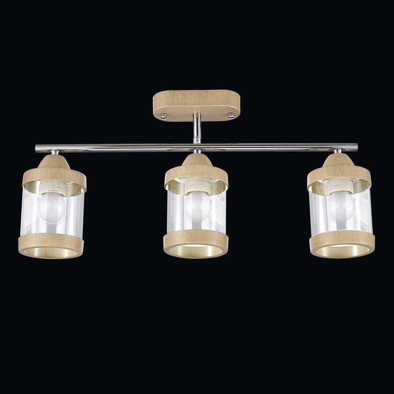 Светильник спот Максисвет 3040 1-3040-3-WA+CR E27