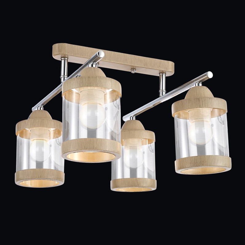 Светильник спот Максисвет 1-3040-4-WA+CR E27