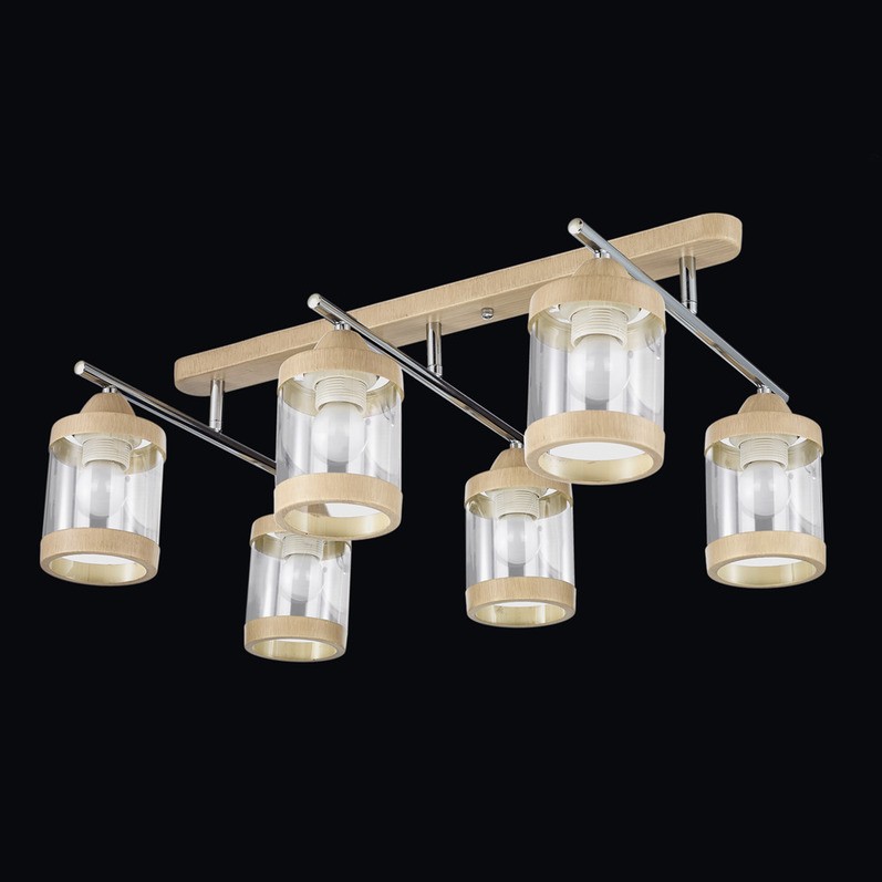 Светильник спот Максисвет 1-3040-6-WA+CR E27