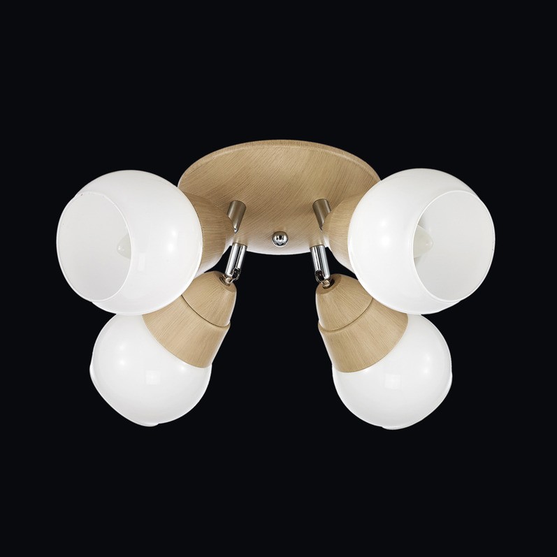 Потолочная люстра Максисвет 8596 1-8596-4-WA+CR E14