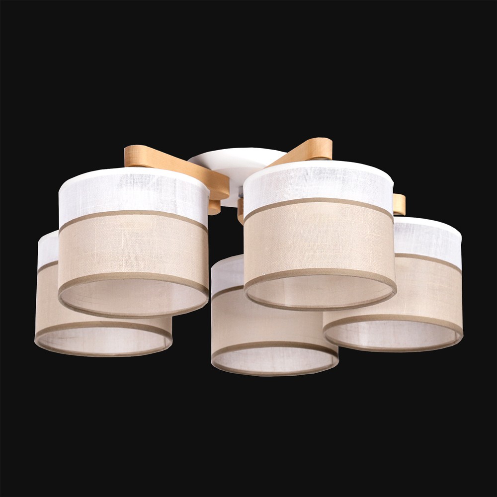 Потолочная люстра Максисвет 8951 1-8951-5-WH E14