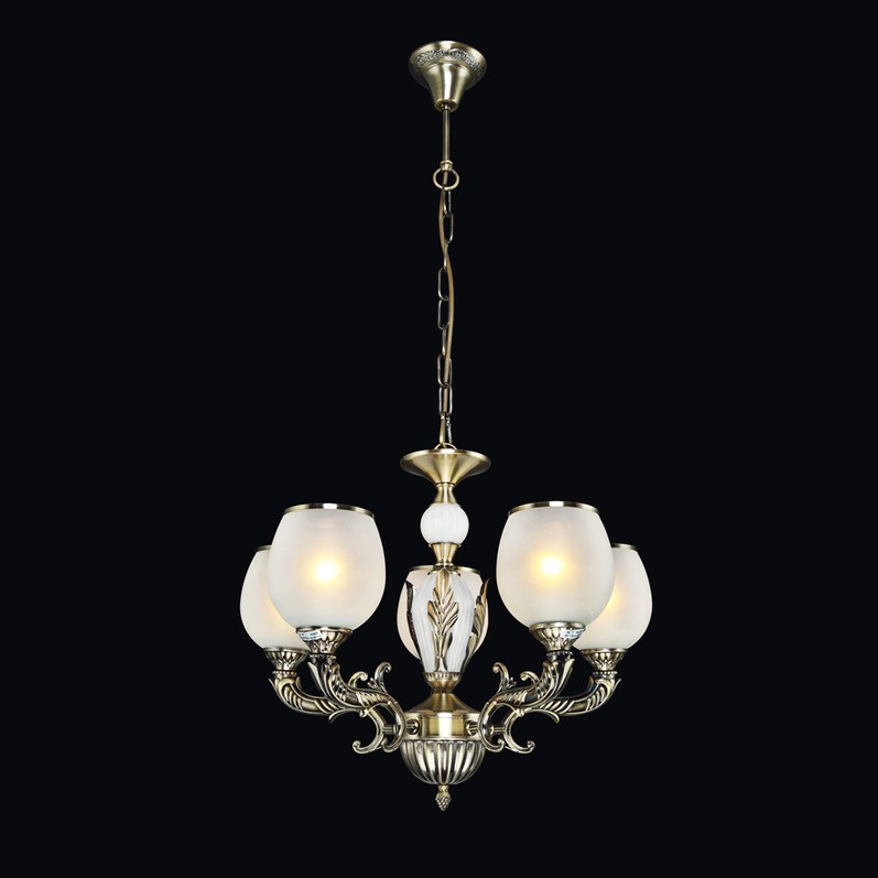 Подвесная люстра Максисвет 2-3852-5-AB E27