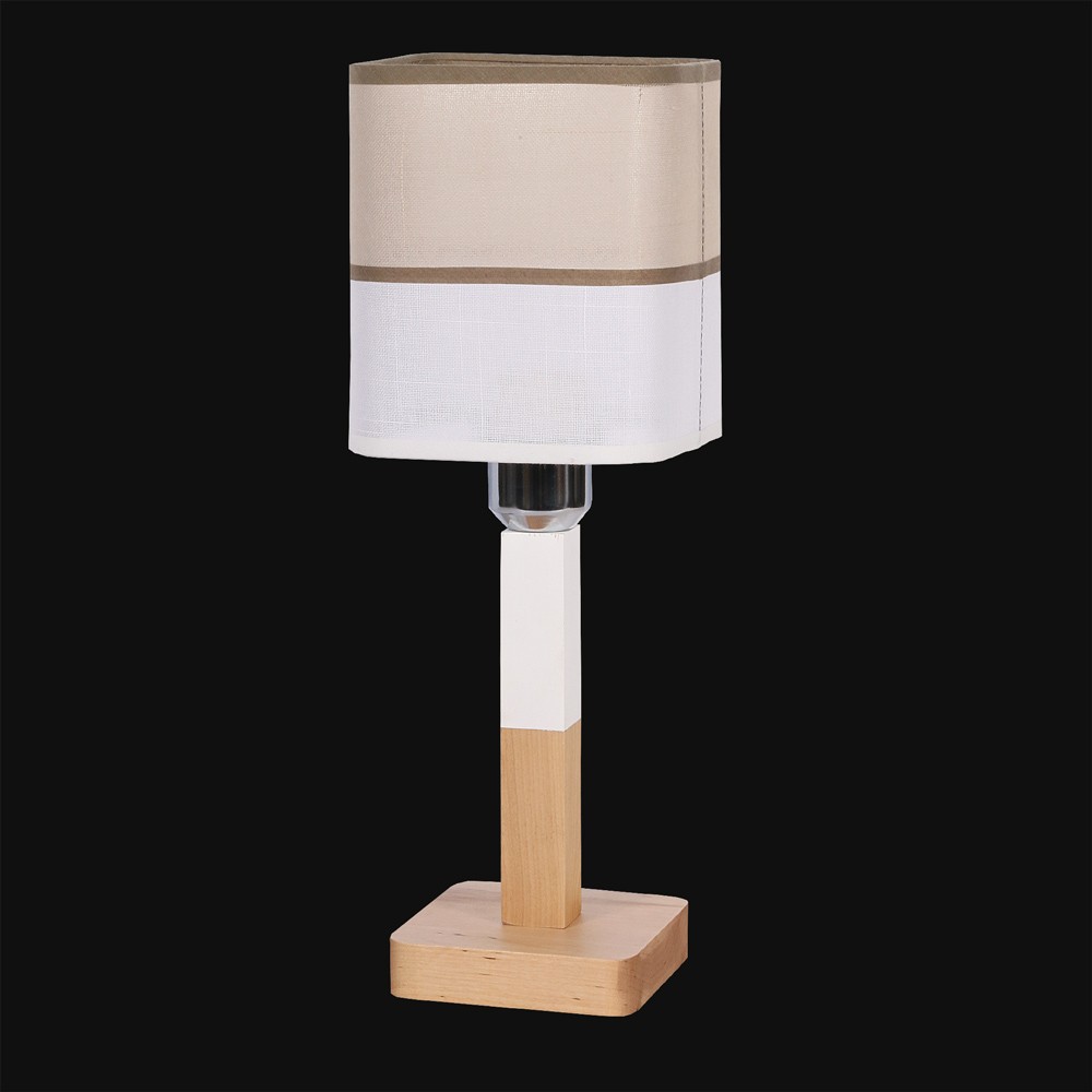 Настольная лампа Максисвет 5-9163-1-WH E27