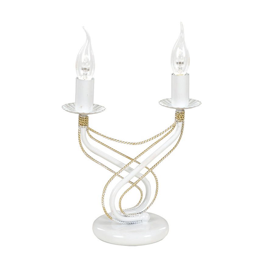 Настольная лампа Emibig Tori White 171/LN2