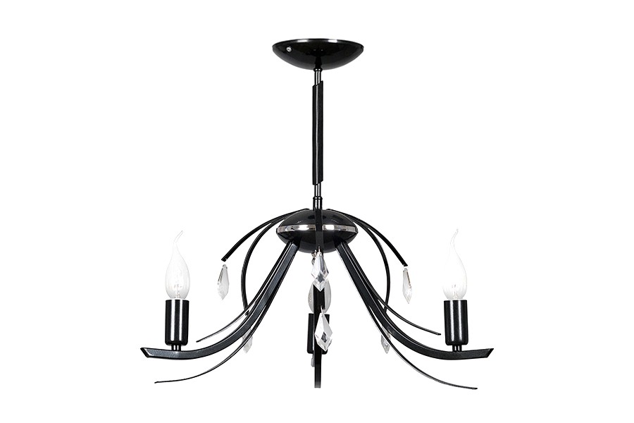 Люстра на штанге Emibig Lumia Black 318/3