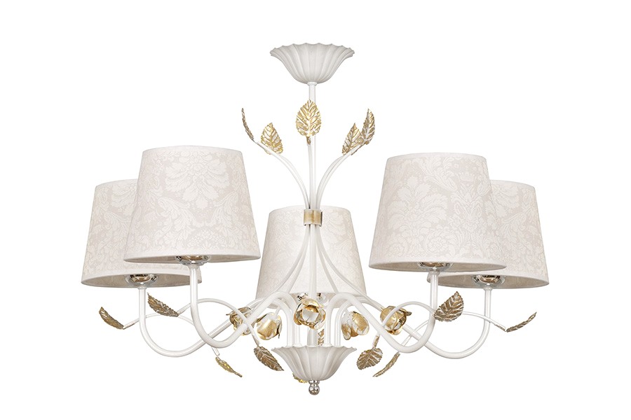 Люстра на штанге Emibig Merida White 881/5