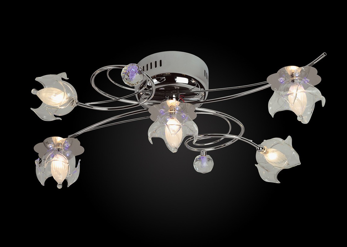 Потолочная люстра Максисвет 1-5146-5-CR-LED Y G4