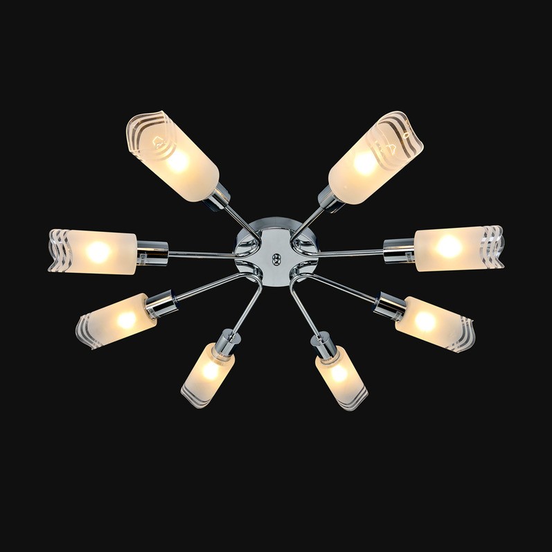 Потолочная люстра Максисвет 8557 1-8557-8-CR E14