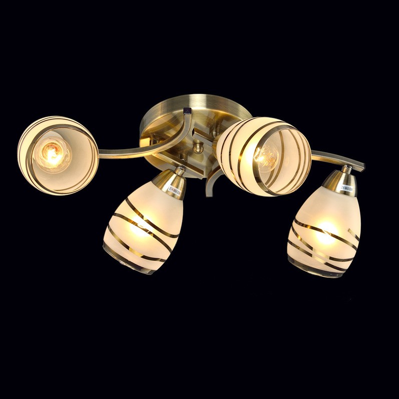 Потолочная люстра Максисвет 8666 1-8666-4-AB E14