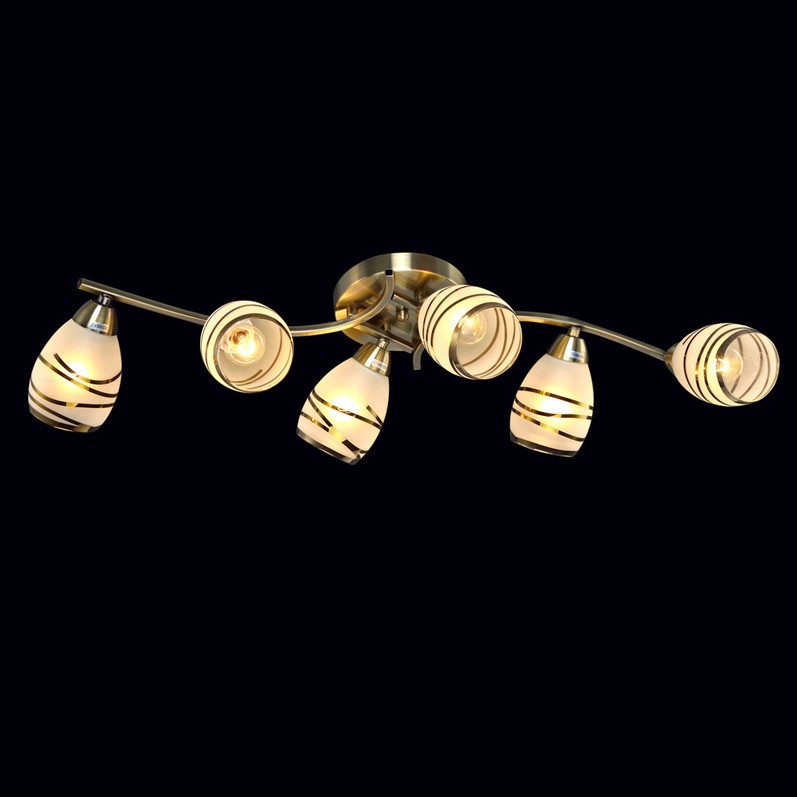 Потолочная люстра Максисвет 8666 1-8666-6-AB E14