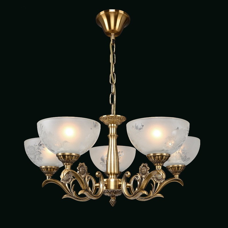 Подвесная люстра Максисвет 2-3925-5-AB E27