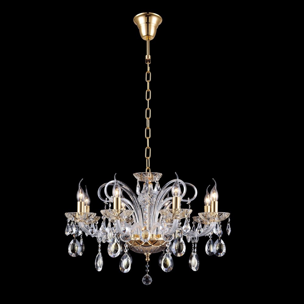 Подвесная хрустальная люстра Ice New Crystal Lux ICE NEW SP8