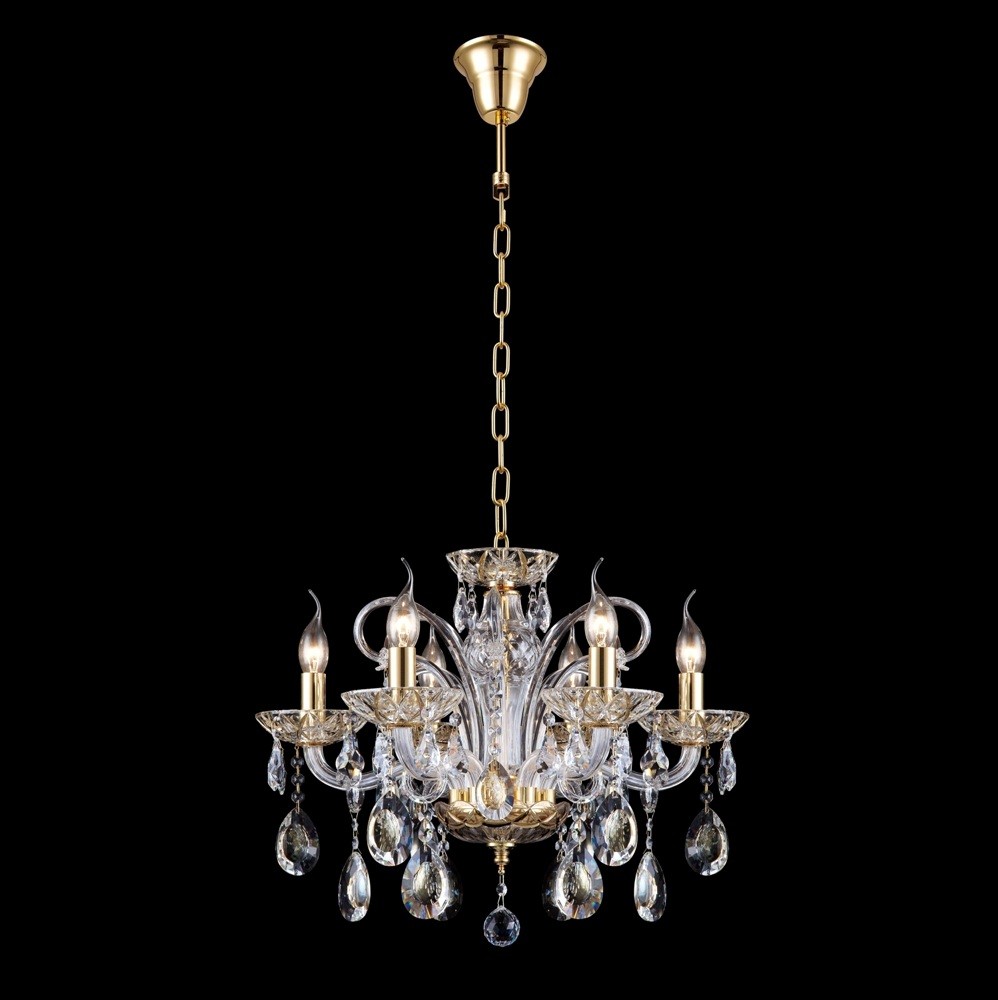 Подвесная хрустальная люстра Ice New Crystal Lux ICE NEW SP6