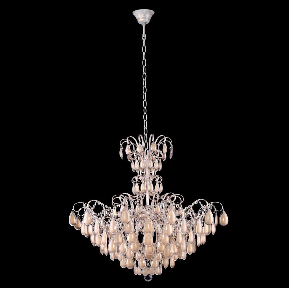 Подвесная хрустальная люстра Sevilia Crystal Lux SEVILIA SP9 GOLD