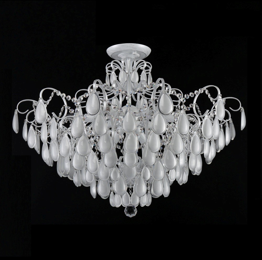 Потолочная люстра Crystal Lux Sevilia SEVILIA PL9 SILVER