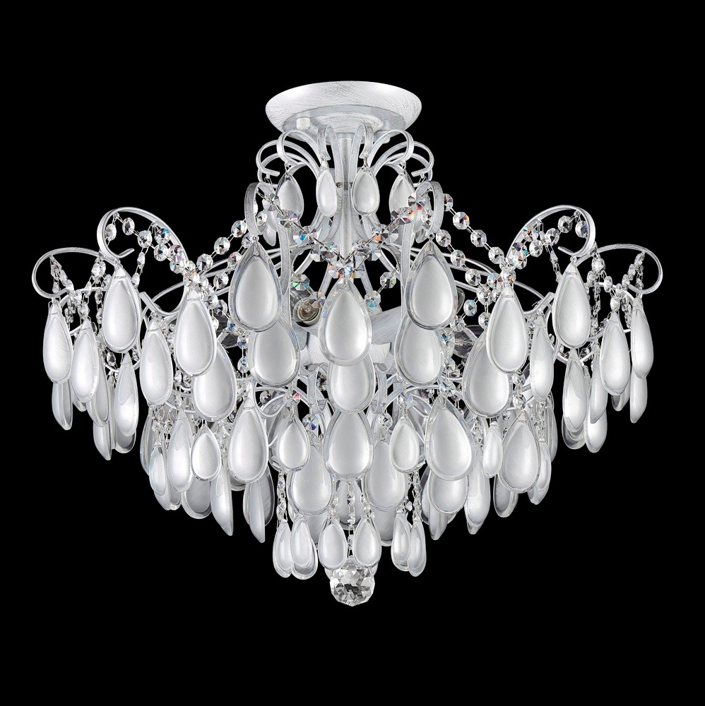 Потолочная люстра Crystal Lux Sevilia SEVILIA PL6 SILVER