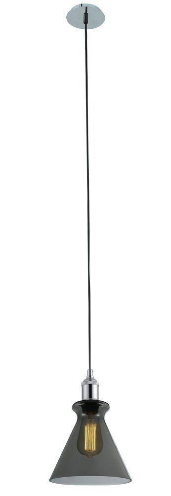 Светильник подвесной Crystal Lux Campanella CAMPANELLA SP1 SMOKE