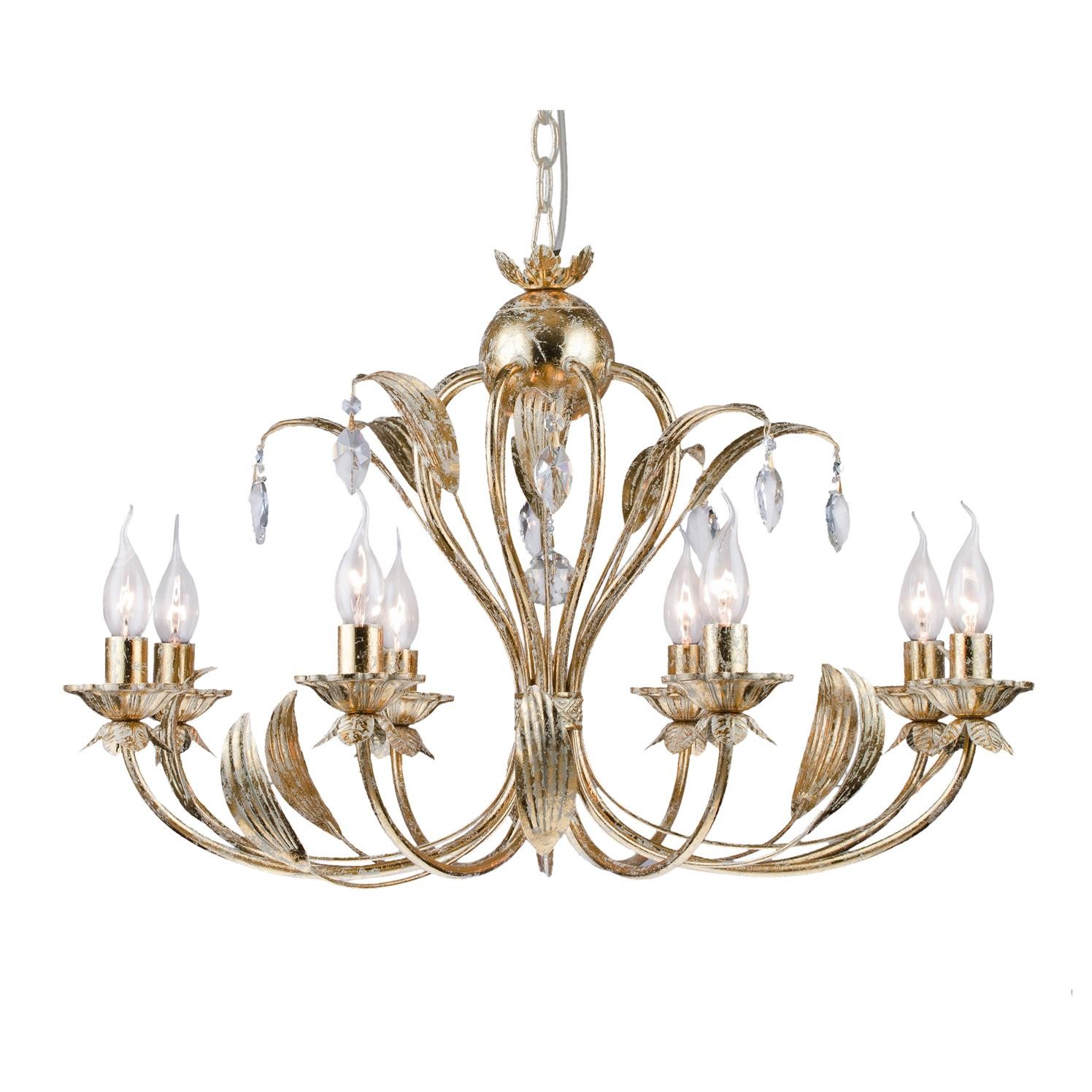 Подвесная люстра Arosio E 1.1.8 G Arti Lampadari