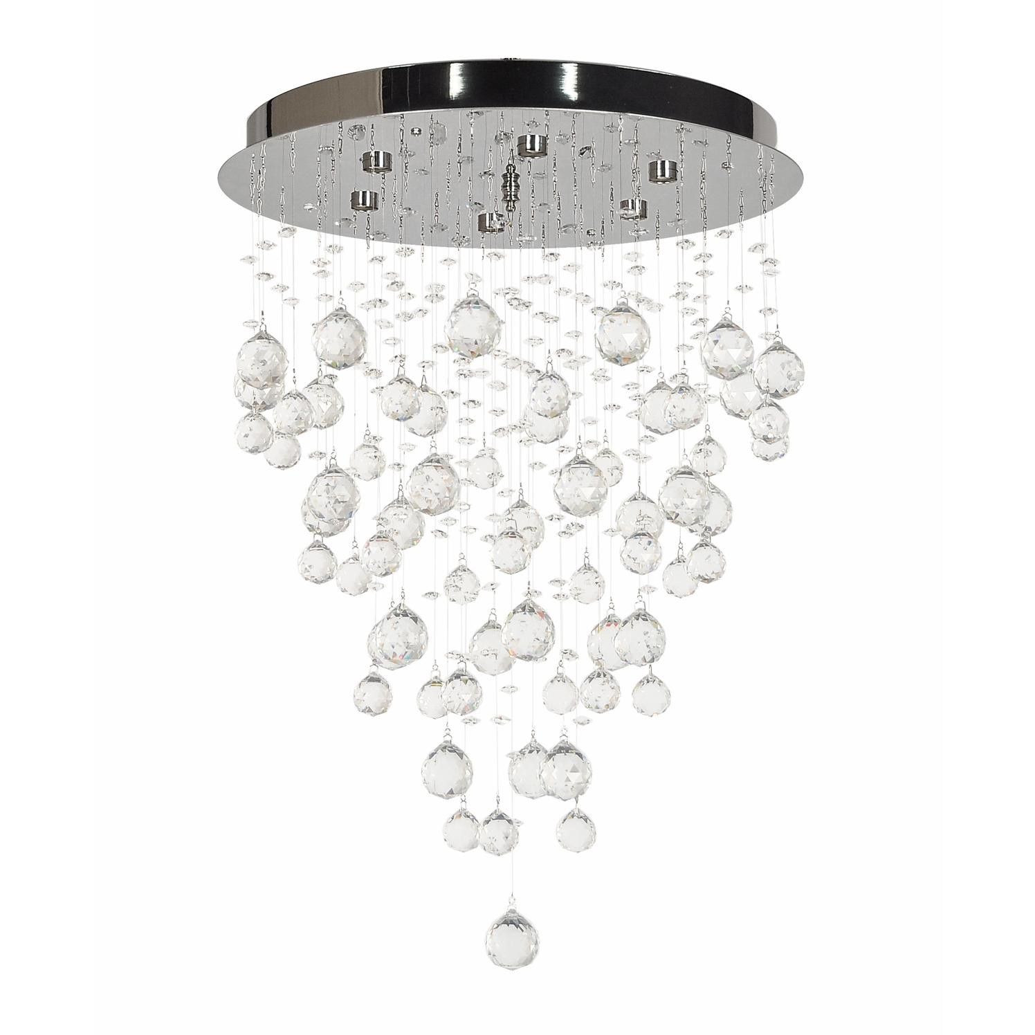 Потолочная хрустальная люстра Arti Lampadari Flusso Flusso H 1.4.45.615 N