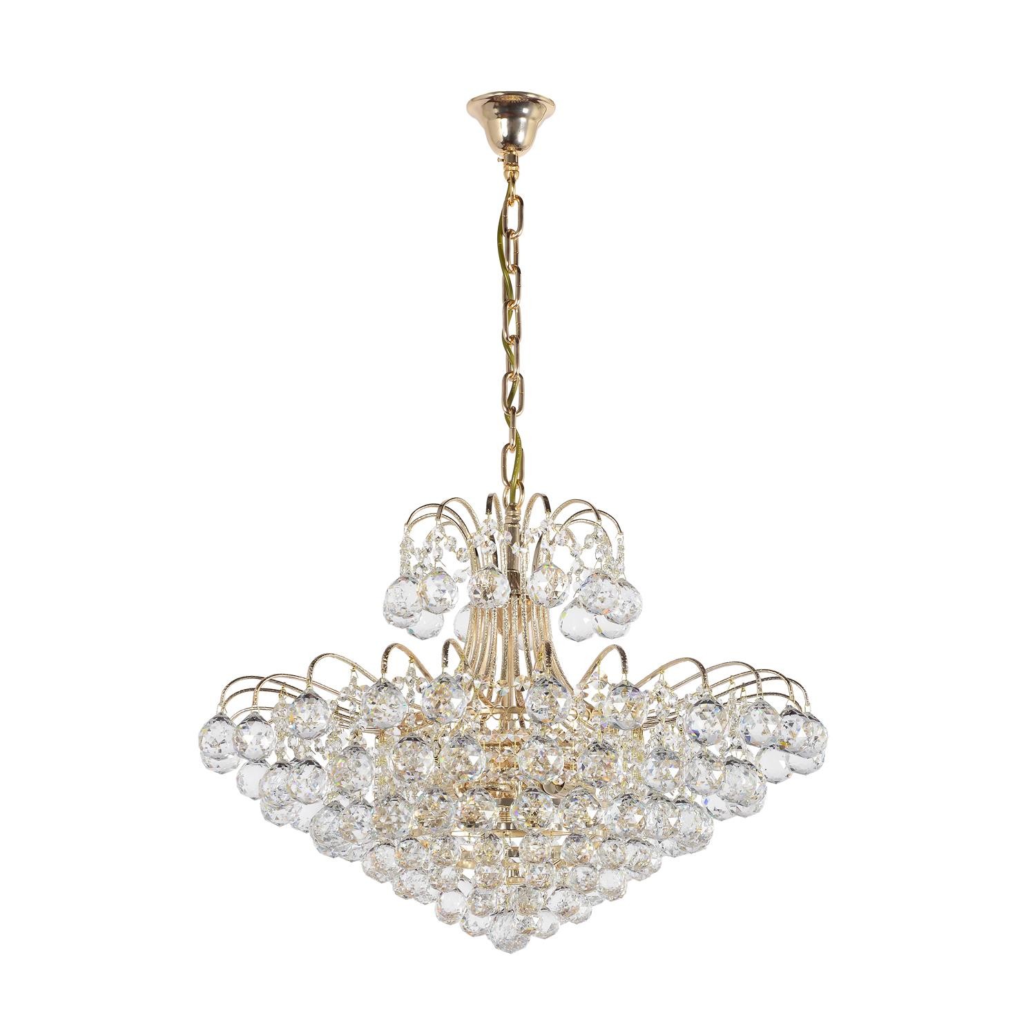 Подвесная хрустальная люстра Loano Arti Lampadari Loano E 1.5.57.100 G