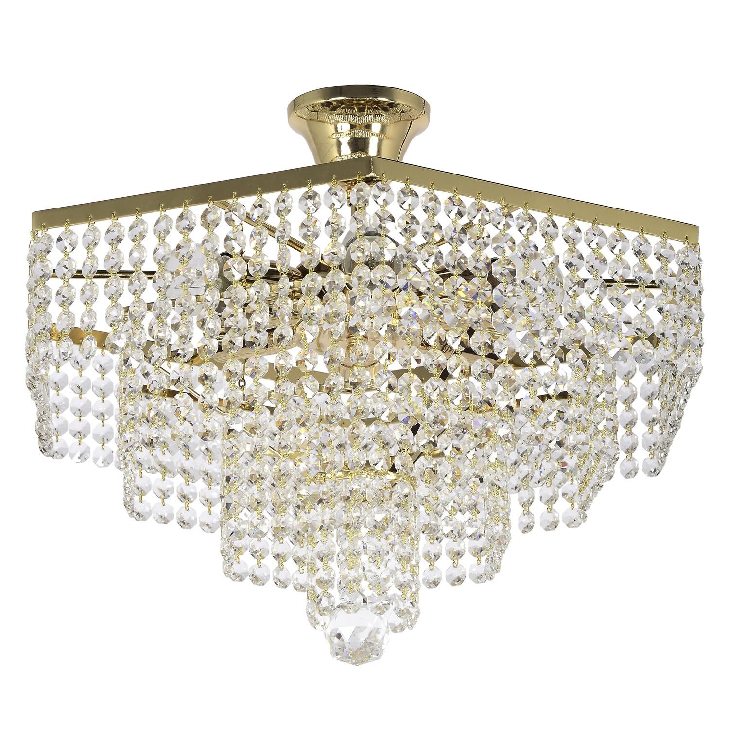 Потолочная хрустальная люстра Arti Lampadari Loreto Loreto E 1.5.40.600 G