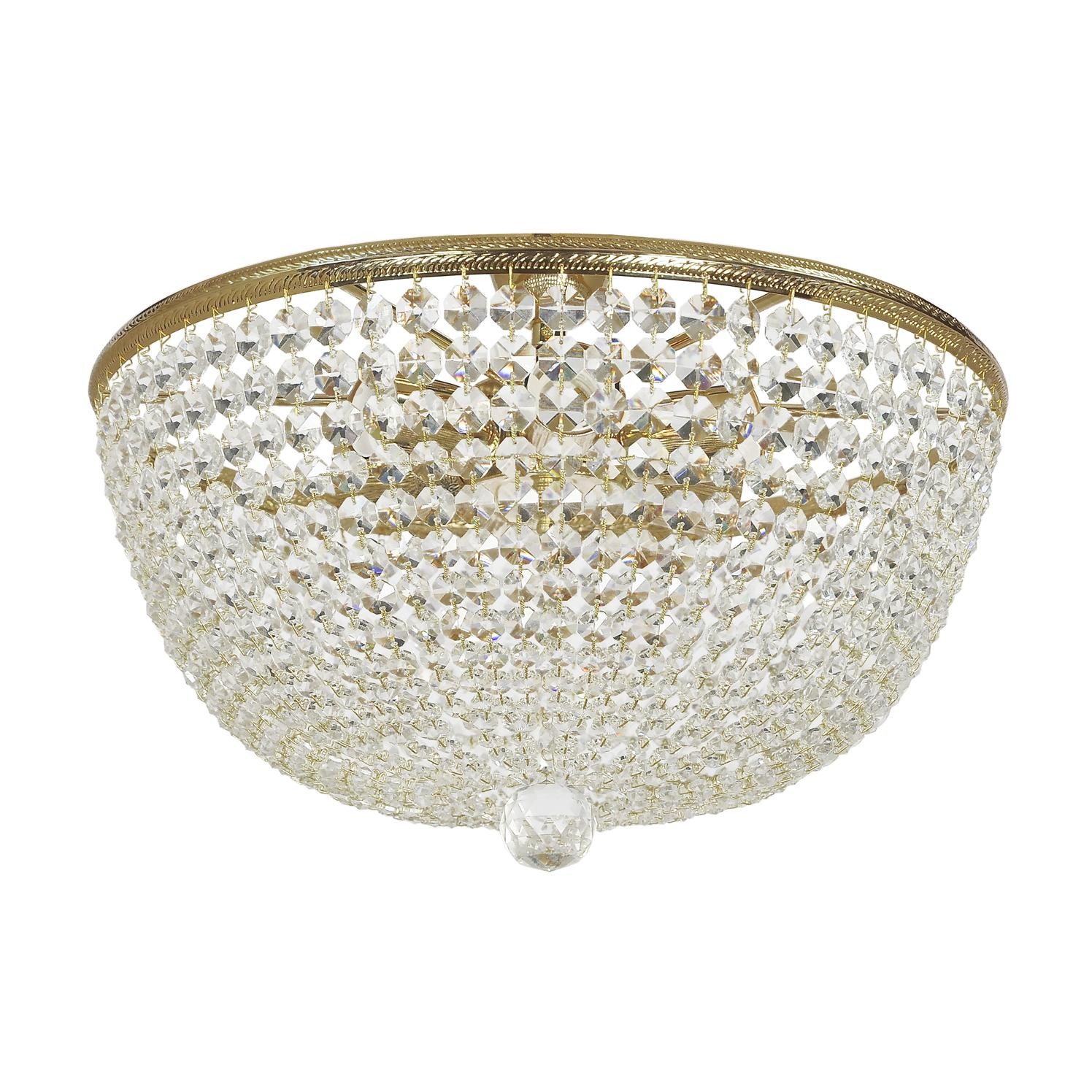 Потолочная хрустальная люстра Arti Lampadari Todi Todi E 1.3.40.502 G