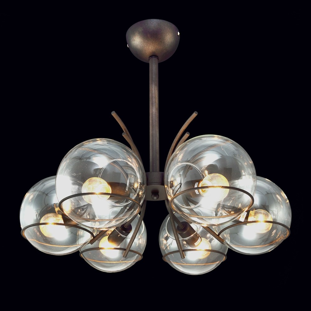 Люстра на штанге Максисвет 2-4812-6-CF E14