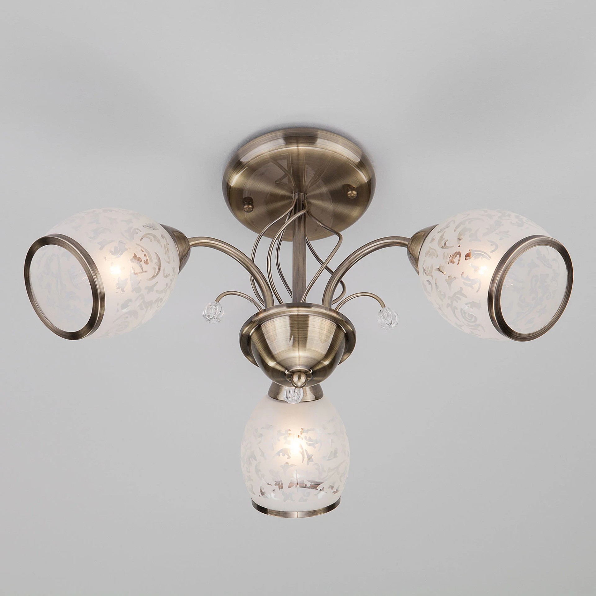 Потолочная люстра Eurosvet Gabriella 30026/3 античная бронза