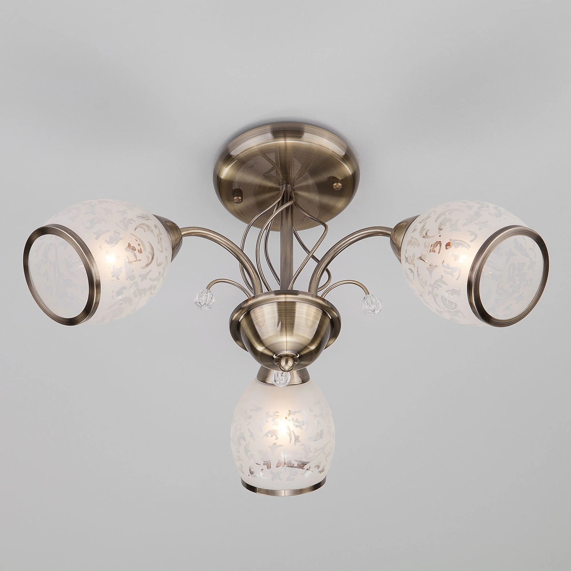 Потолочная люстра Eurosvet Gabriella 30026/3 античная бронза