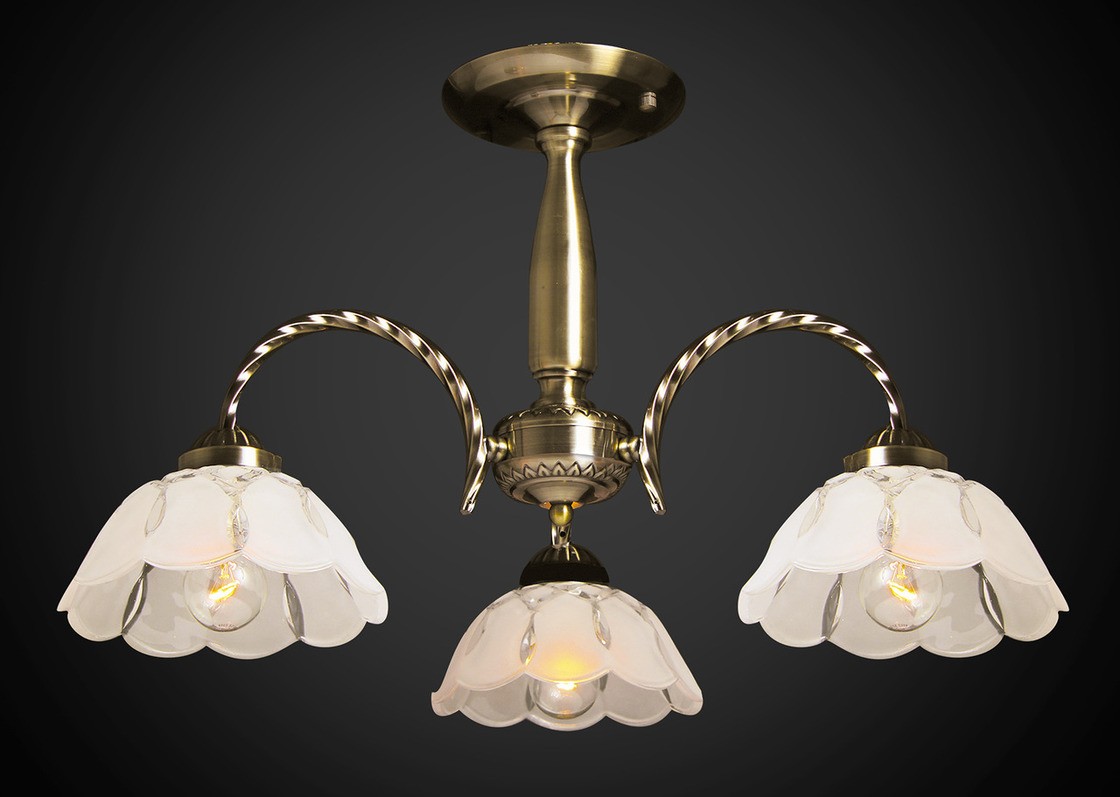 Потолочная люстра Максисвет 2-9552-3-AB E14