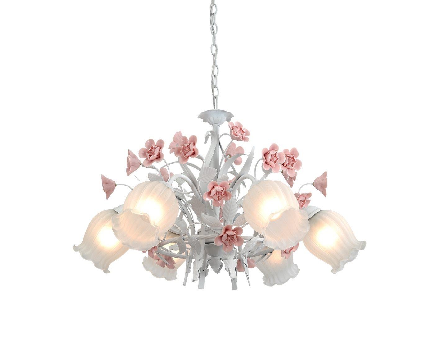 Люстра подвесная с цветочками Fiori di rose Fiori di rose 106.6 Lucia Tucci