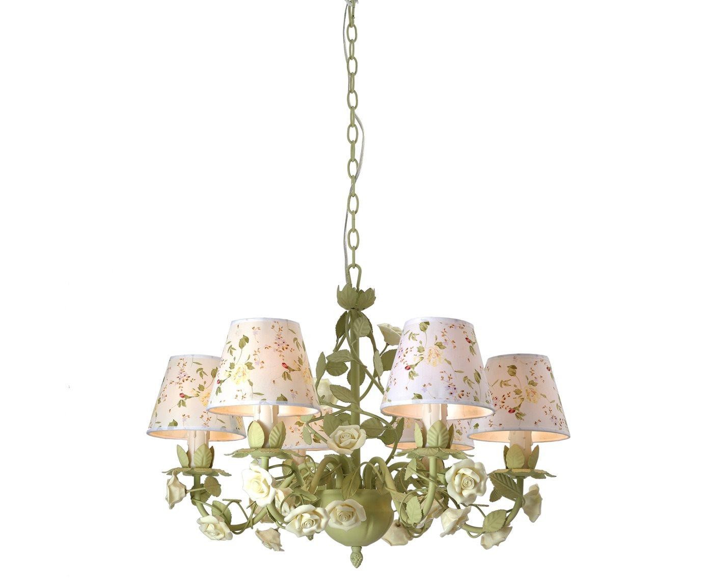 Люстра подвесная с цветочками Fiori di rose Fiori di rose 107.6 Lucia Tucci