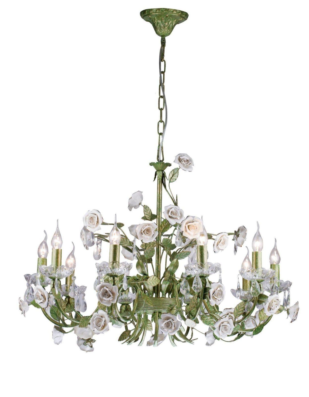 Люстра подвесная с цветочками Fiori di rose Fiori di rose 1770.10 Lucia Tucci