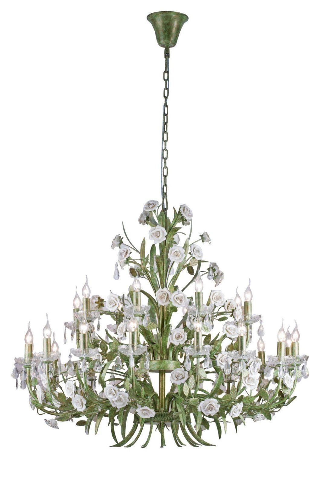 Люстра многоярусная Fiori di rose Fiori di rose 1770.24 Lucia Tucci