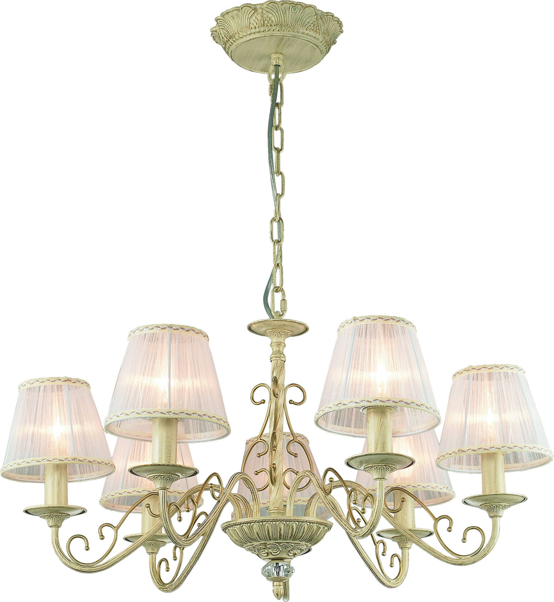 Подвесная люстра Toplight Susanna TL7290D-07RY