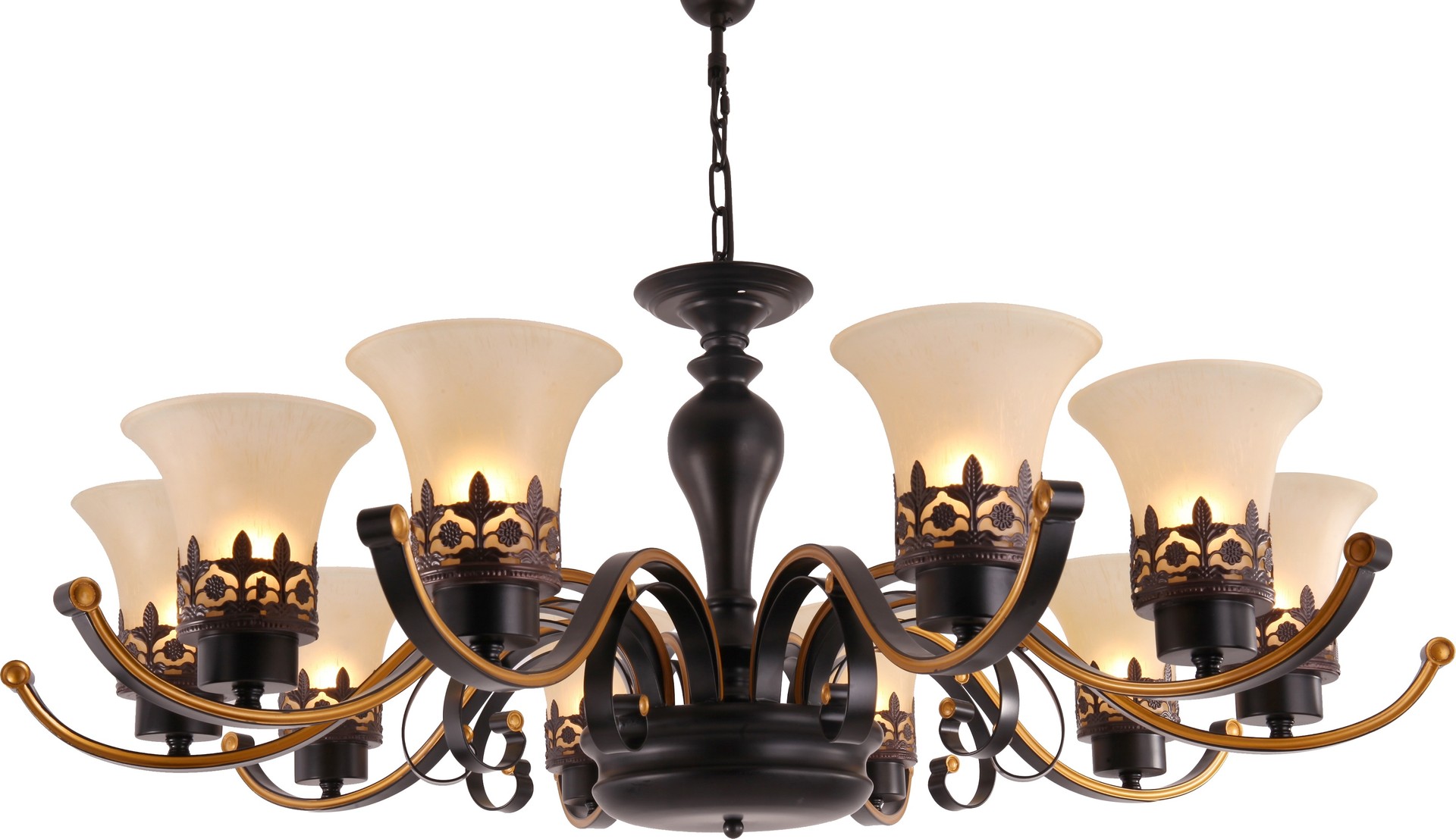 Подвесная люстра Toplight Florence TL7490D-08BL