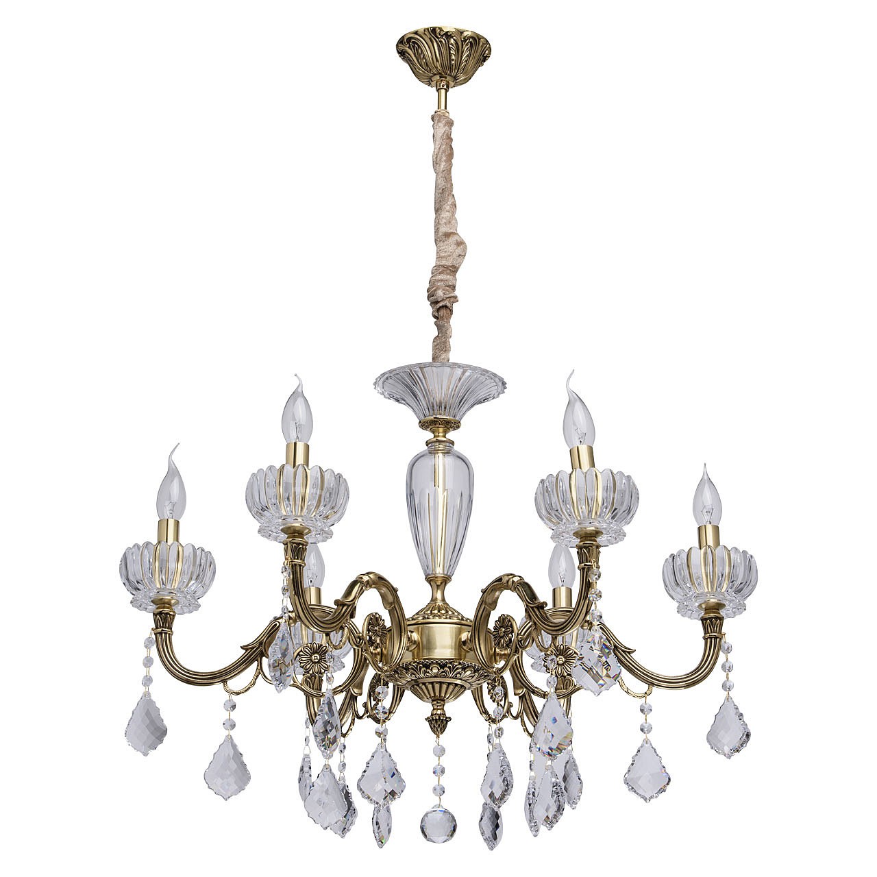 Подвесная хрустальная люстра Габриэль Chiaro 491012506