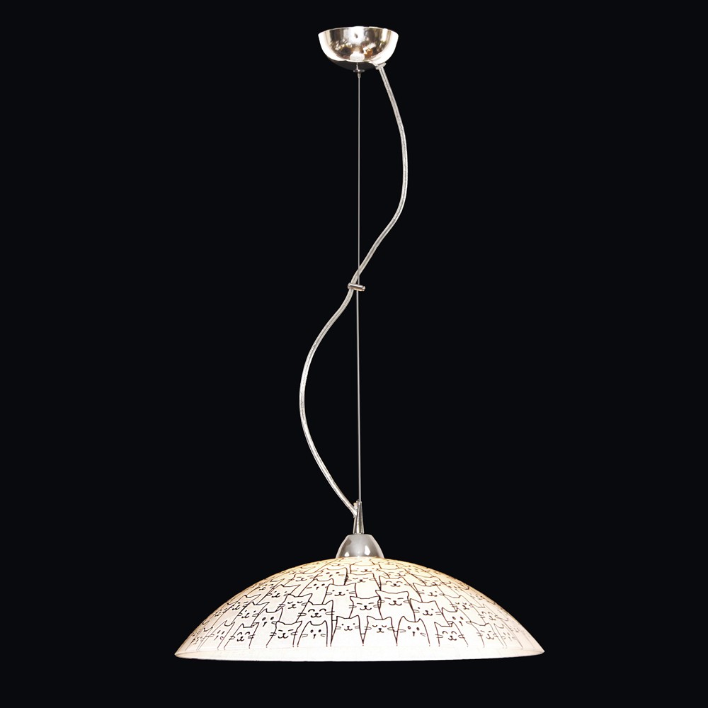 Светильник подвесной Максисвет 2-5655-1-CR E27 410мм