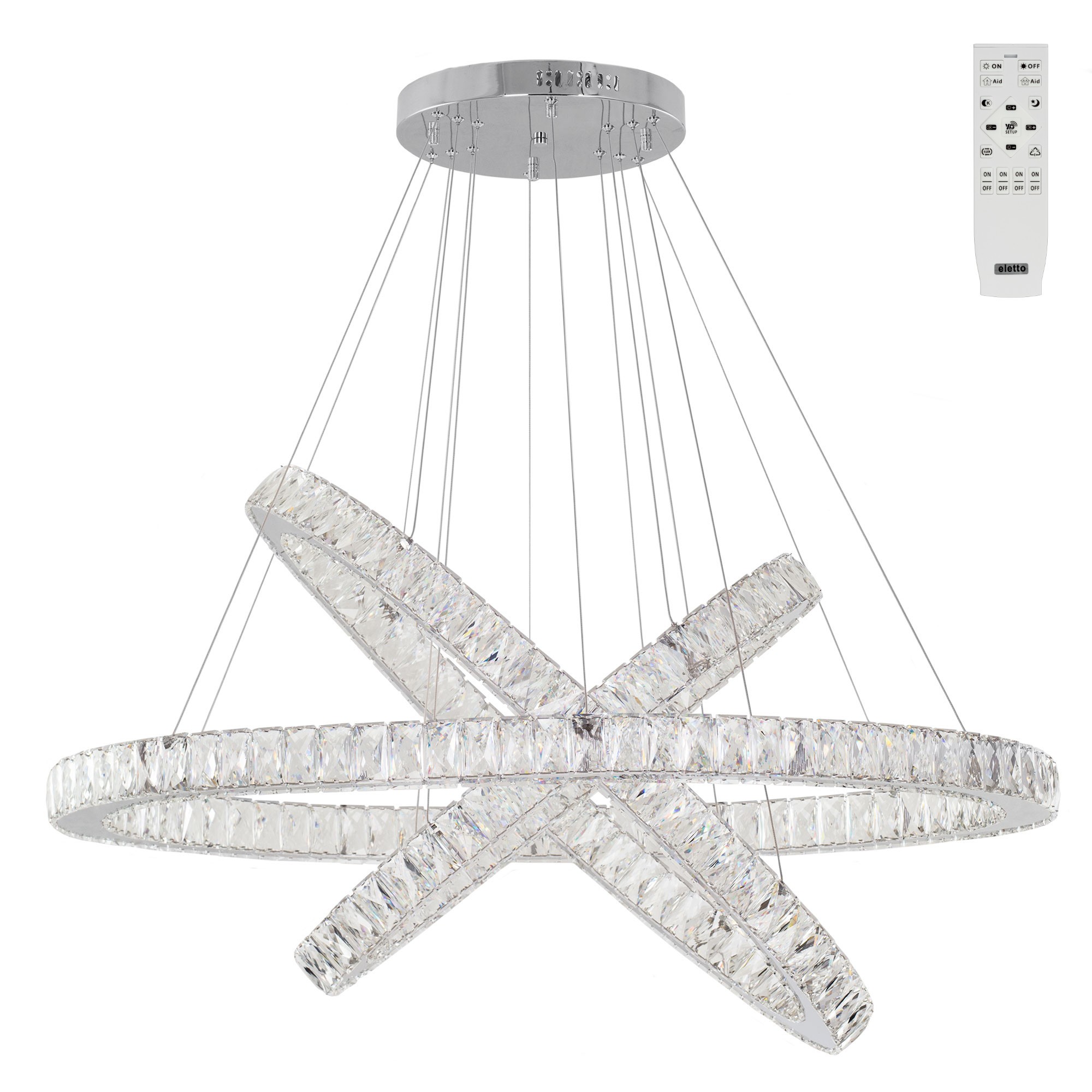 Подвесная люстра Citilux Olimpia EL330S100.1